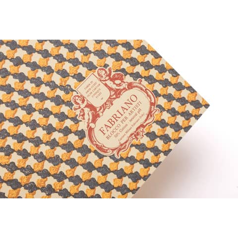 Blocco collato per artisti Fabriano 20 fogli - 300 g 12,5x18 cm - grana fine - 4001318